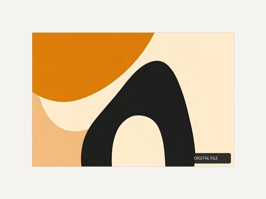 Ochre Diagonal, shown as a digital download