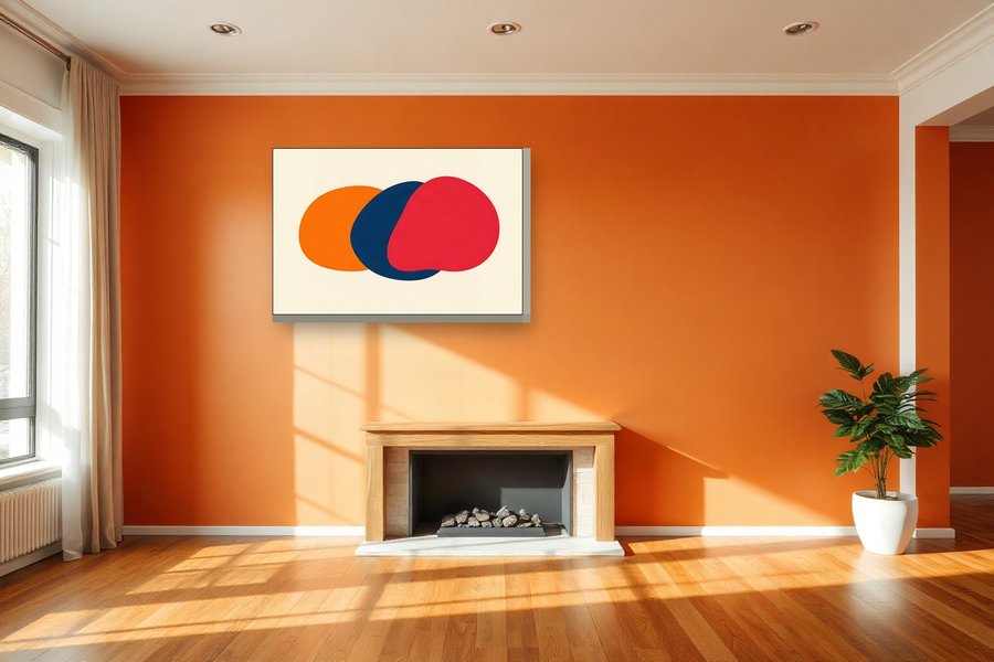 Sunset Layers, shown as a canvas