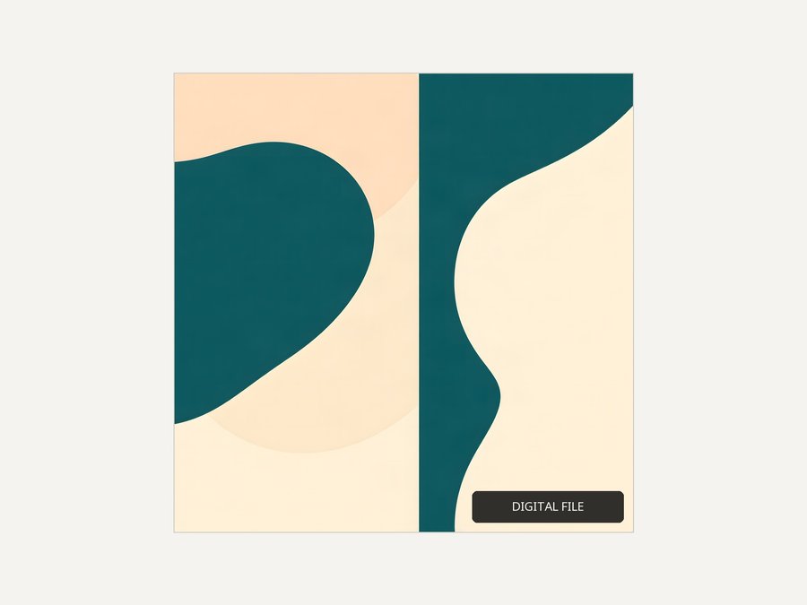 Teal Drift, shown as a digital download