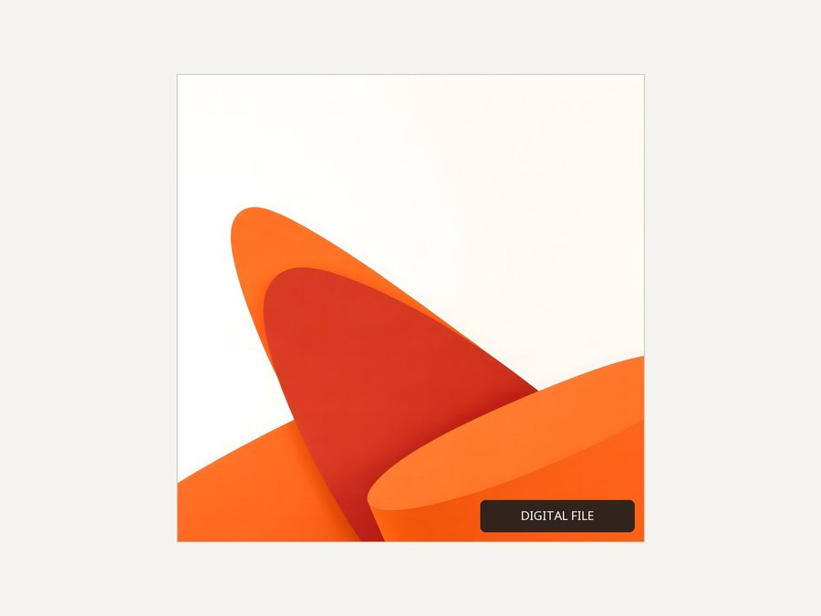 Terracotta Overlap, shown as a digital download