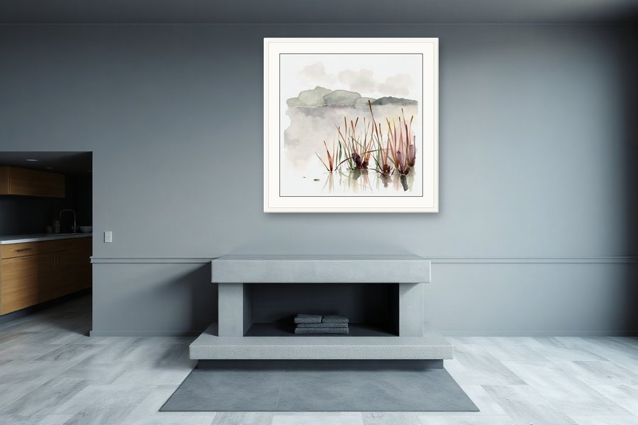 Tarn Edge Reeds, shown in a room setting