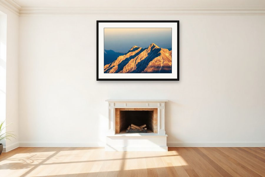 Golden Hour, Full Ridge, shown in a room setting