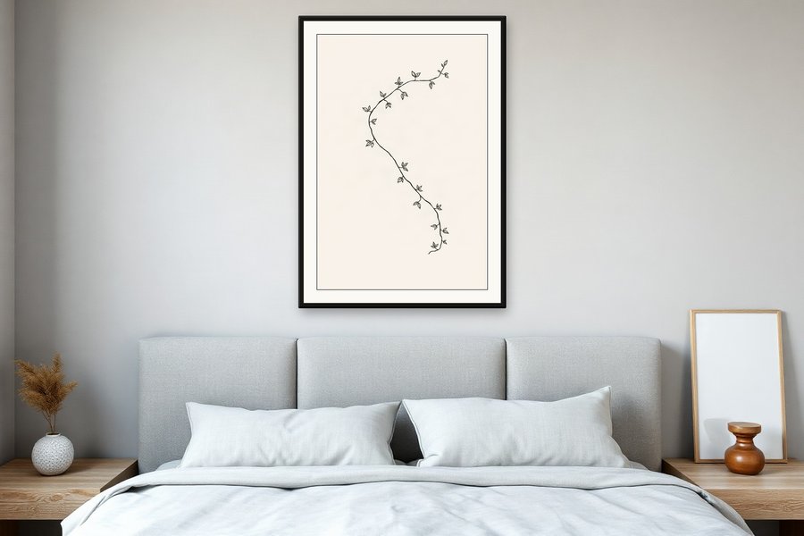 Climbing Vine, shown in a room setting