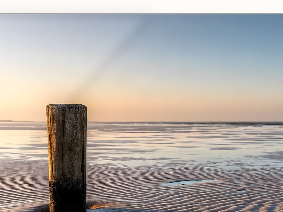Groyne Line, shown framed