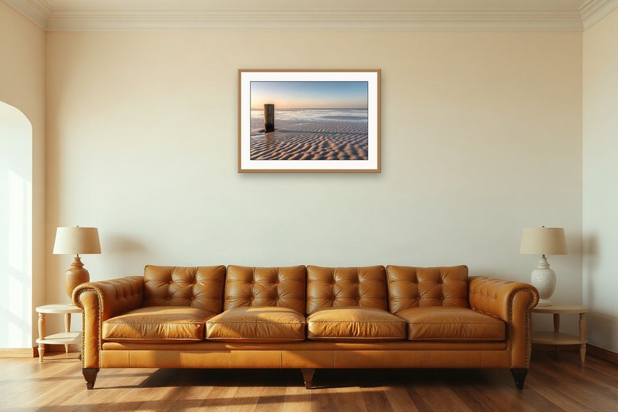 Groyne Line, shown in a room setting