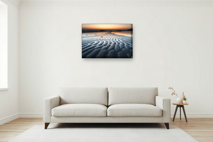 Last Light, Tideline, shown as a canvas