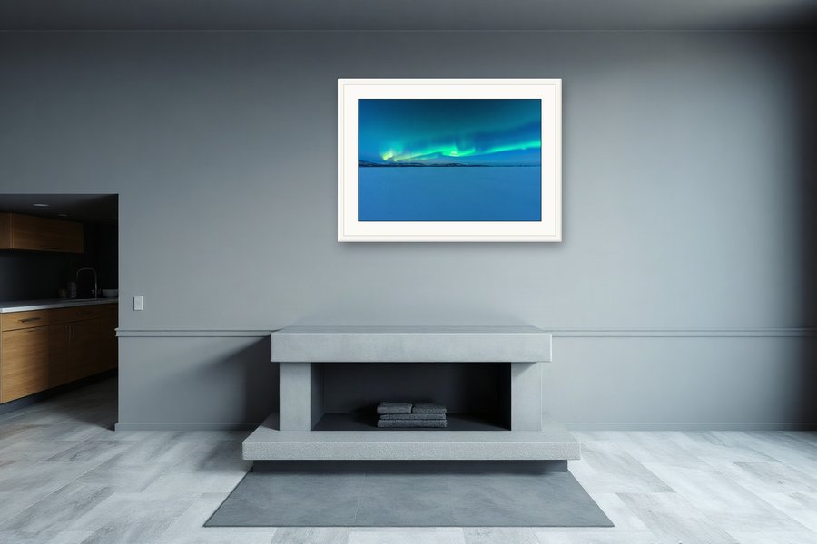 Aurora, Wide Tundra, shown in a room setting